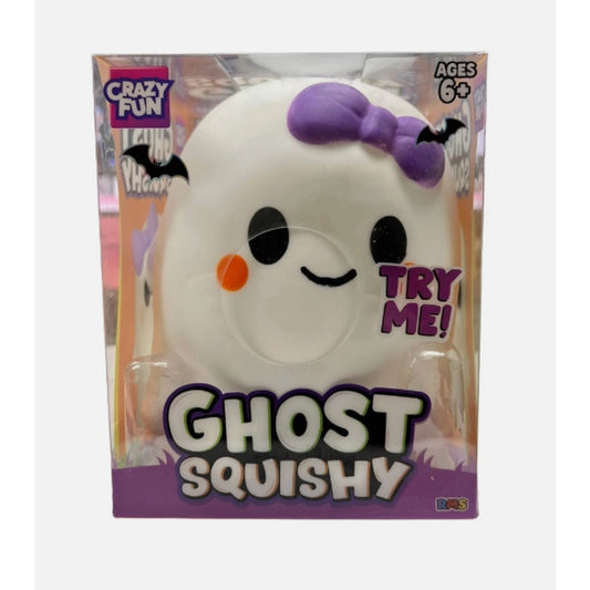 Crazy Fun Ghost Girl Squishy Bow Viral TikTok Sensory Squeeze Toy NEW Sealed RMS