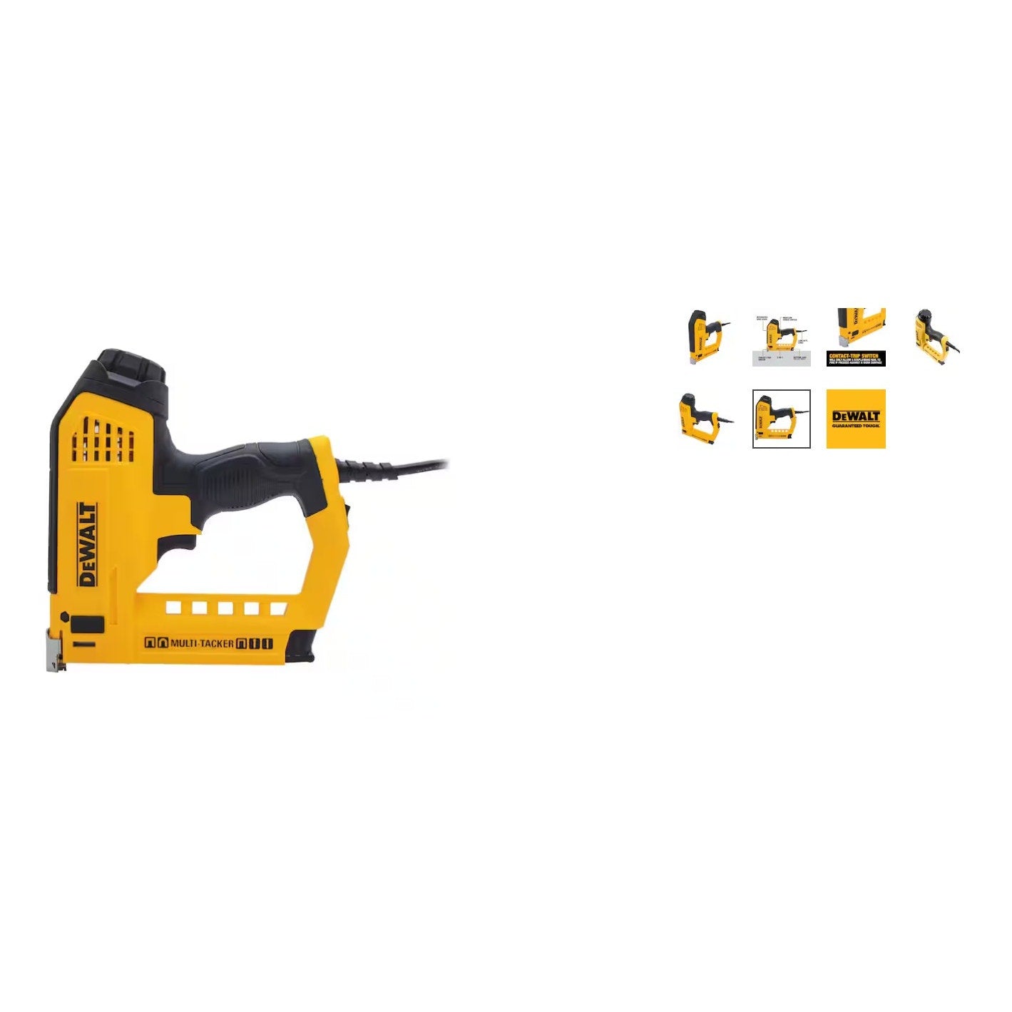 DeWalt DWHT75021 Heavy Duty Electric Multi-Tacker Stapler -Brad Nailer