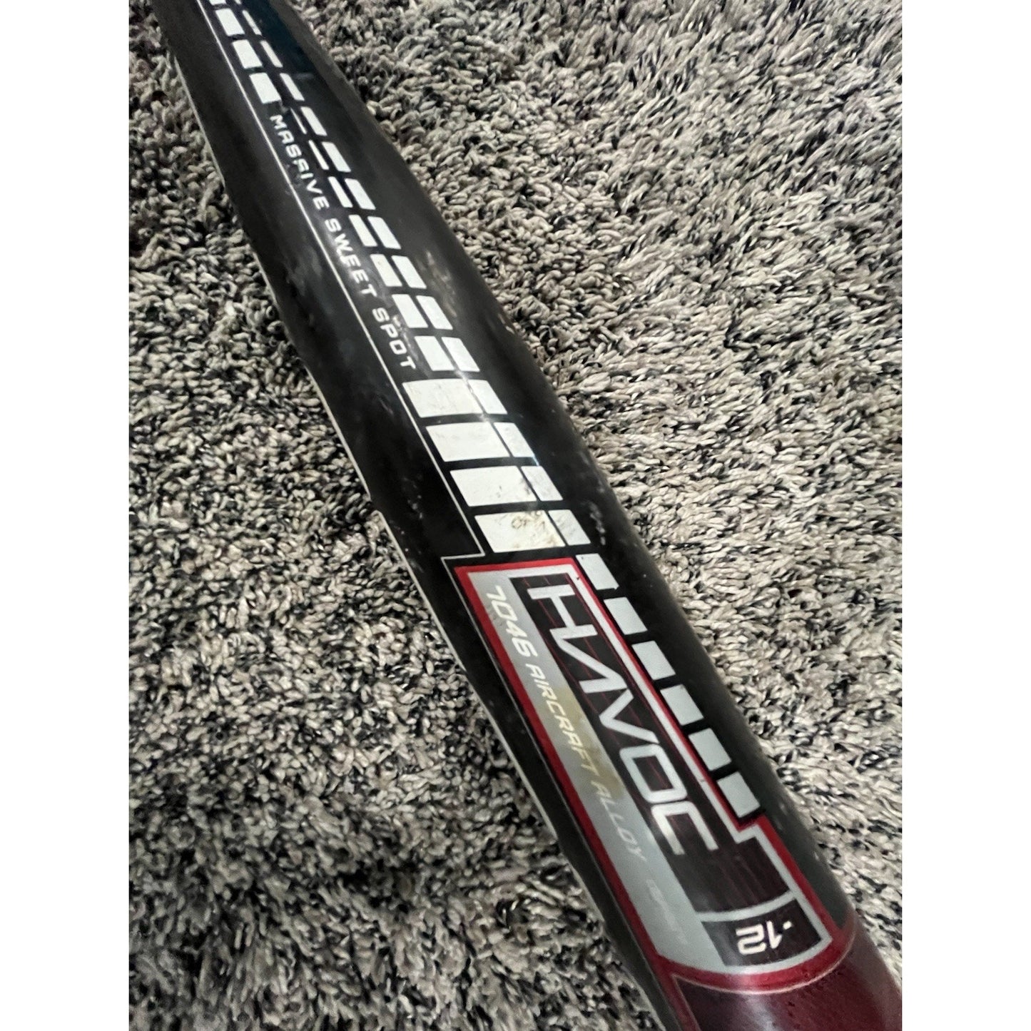 EASTON Havoc 31” 19oz Drop 12 Youth Baseball Bat -12 EUC USSSA Travel YB13HV