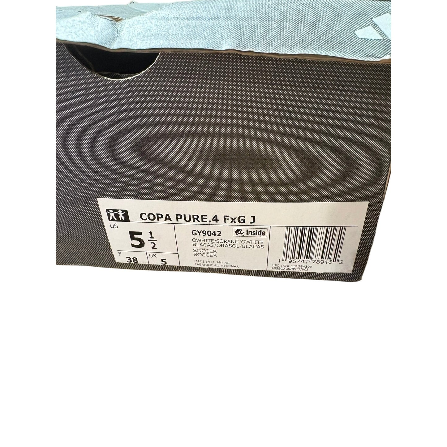 5.5 adidas Unisex-Child Copa Pure.4 Flexible Ground Football Shoes Soccer Cleats