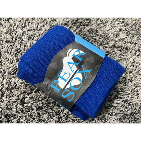 WEAR THE PEAR Soccer TALL Socks ROYAL BLUE Intermediate Teen 23"-24" Sz 9-11