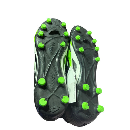 Size 8.5 Lotto Solista 300 VI Gravity FG Soccer Cleats Black Green White insoles