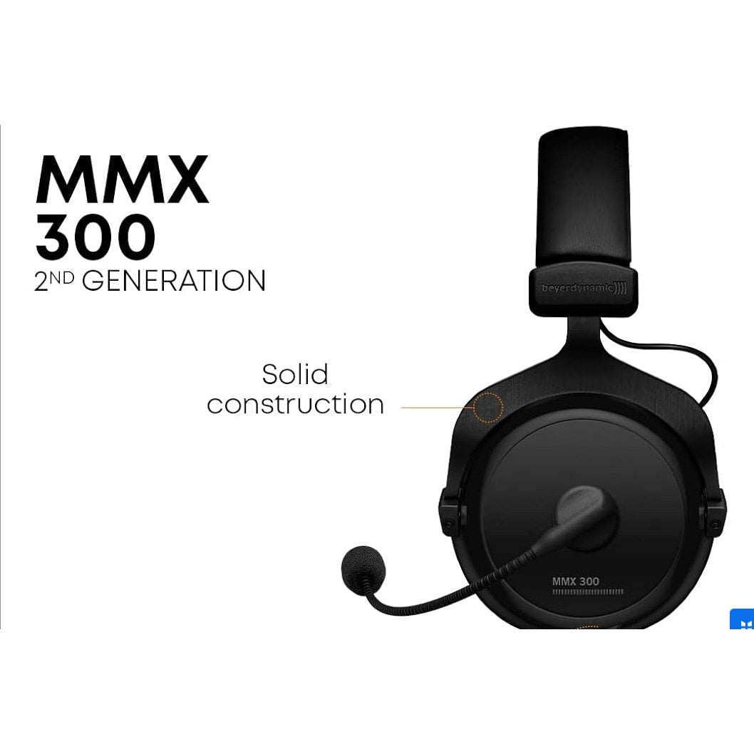Beyerdynamic 718300 MMX 300 Second Generation Gaming and Multi-Media Headset