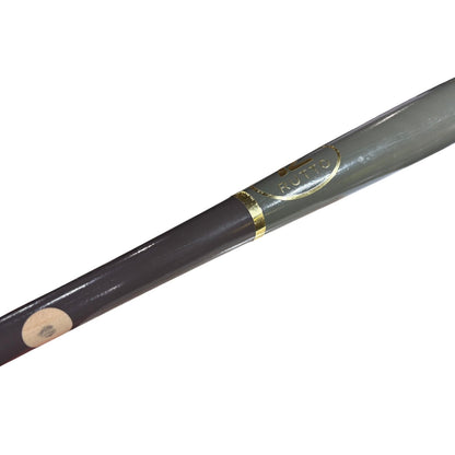 33" RUTTO - Pro Lumber - Wood Baseball Bat Hard Maple R-243 - Grey - New