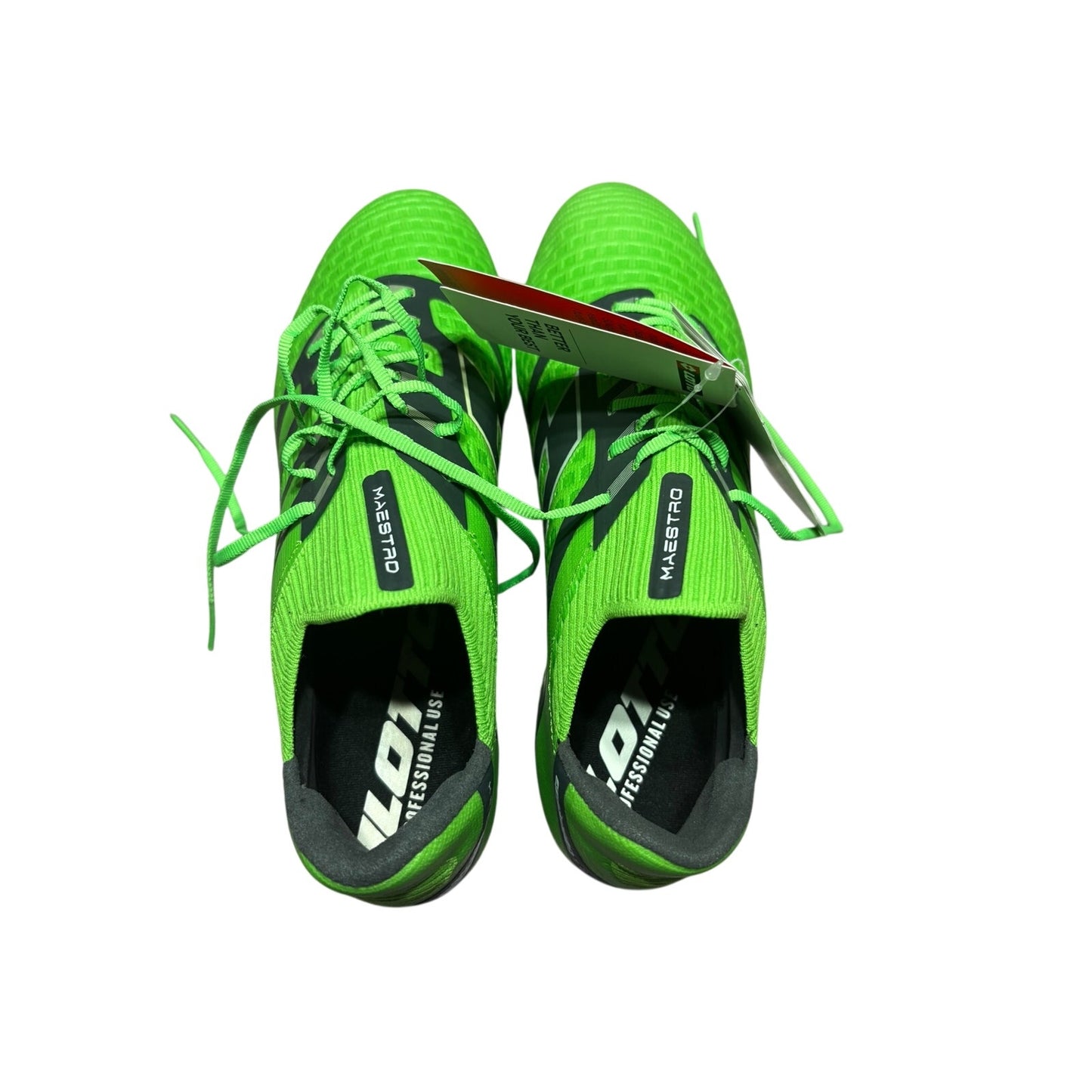 Size 8 Lotto Maestro 100 IV FG Soccer Cleats Men's Green Blue New 214590-9GG