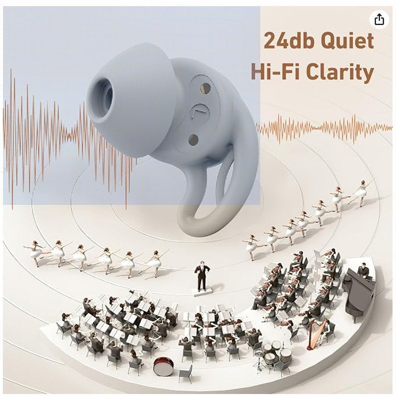 Pansonite Smart Sleep Headphones TS32 Noise Cancelling Wireless Earbuds Bluetooth