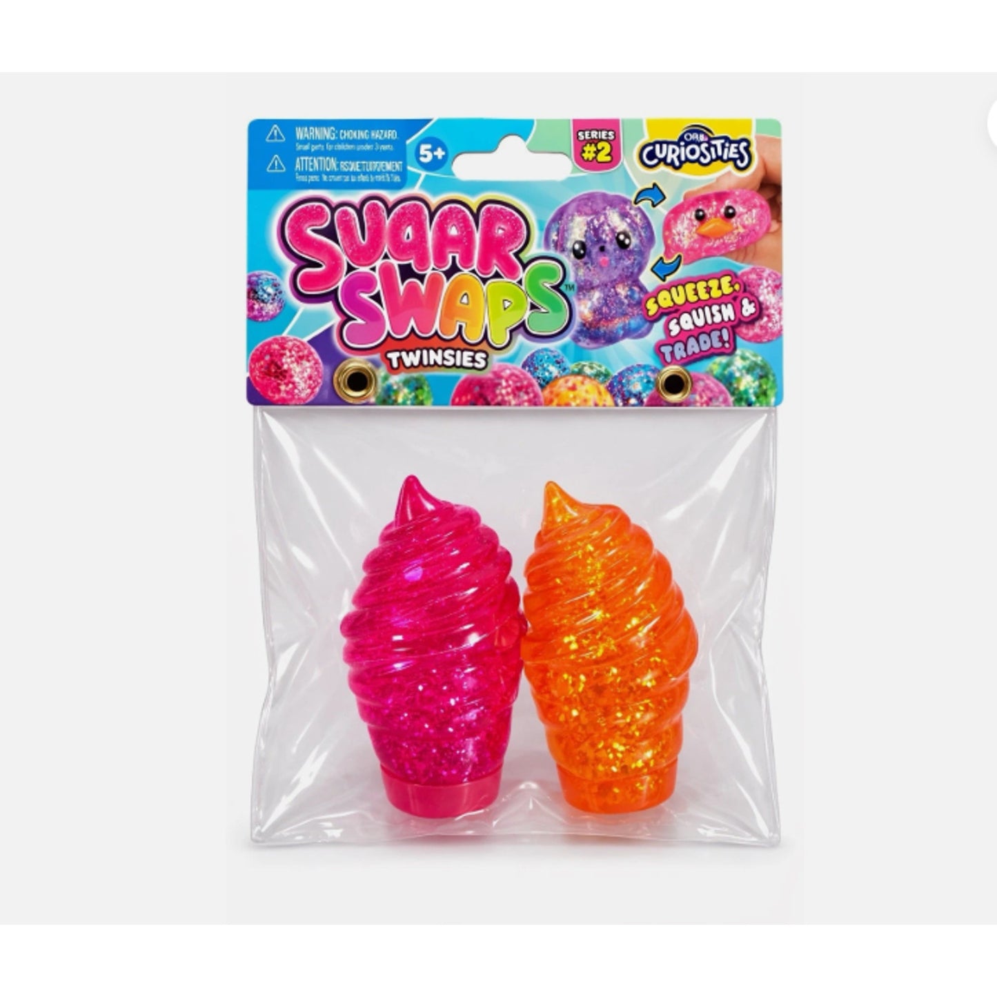 Sugar Swaps Twinsies -Series 2- Ice Cream Squishy TikTok Viral - Orb Curiosities