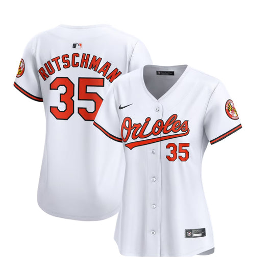 Nike Womens Baltimore Orioles Adley Rutschman Home Limited Player Jersey L NWT