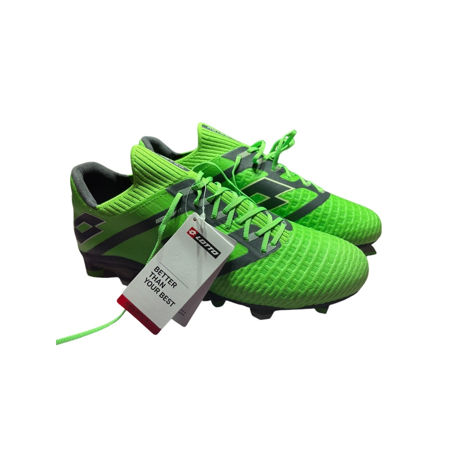 Size 8 Lotto Maestro 100 IV FG Soccer Cleats Men's Green Blue New 214590-9GG