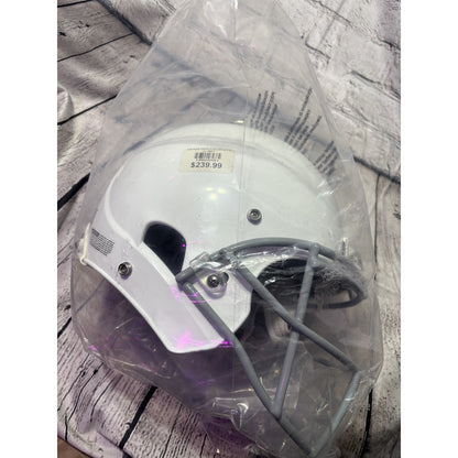 Xenith Standard Fit Youth Football Helmet White with Face Mask X2E+ Medium 2023