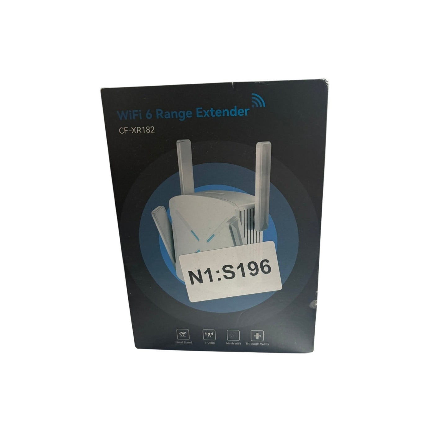 WiFi 6 Range Extender CF-XR182 Dual Band 2.4/5GHz WPA3 Mesh Repeater NEW Sealed