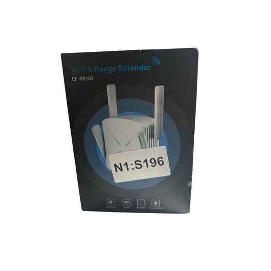 WiFi 6 Range Extender CF-XR182 Dual Band 2.4/5GHz WPA3 Mesh Repeater NEW Sealed