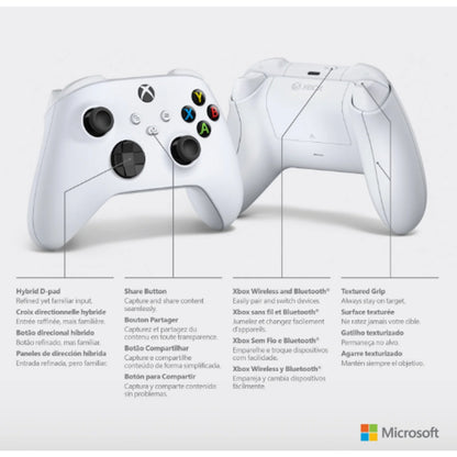 Official Microsoft Xbox One Wireless Controller Robot White NEW (No Box)