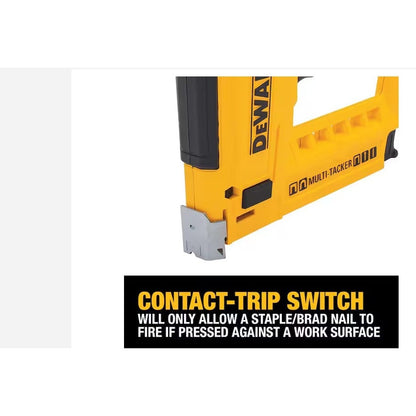 DeWalt DWHT75021 Heavy Duty Electric Multi-Tacker Stapler -Brad Nailer