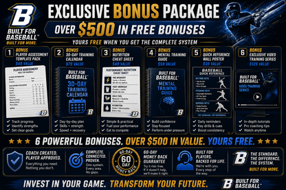 Built for Baseball™ Complete Player Development System