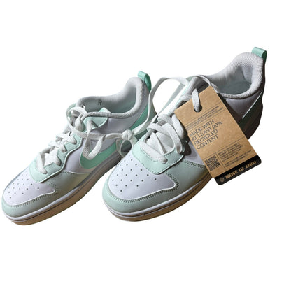 7Y Nike Court Borough Low Recraft GS White/Mint Foam-Barley Green FZ3539-100