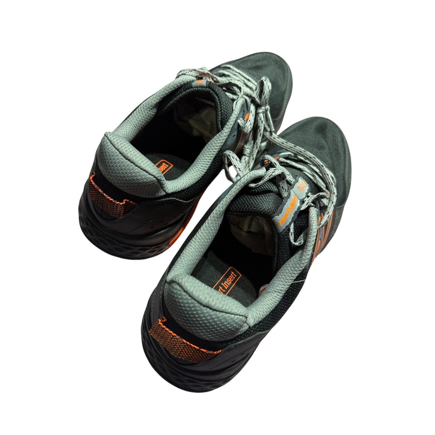 Men's 12 Wide - New Balance 410 V8 Trail Running Shoes Black/Cayenne/Shadow Grey