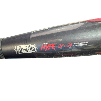 32/24 USSSA Drop -8 Easton ADV Hype 2 Baseball Bat SL22HYP8 Travel 2 3/4 New
