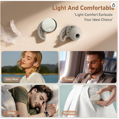 Pansonite Smart Sleep Headphones TS32 Noise Cancelling Wireless Earbuds Bluetooth