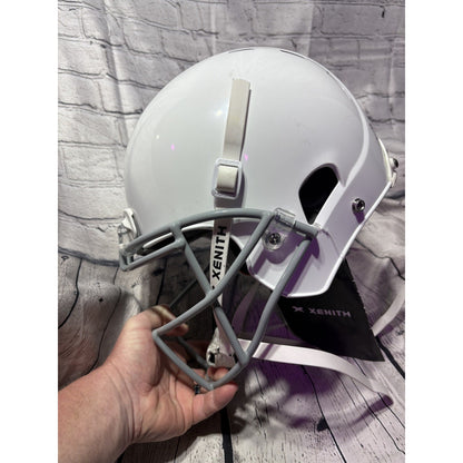 Xenith Standard Fit Youth Football Helmet White with Face Mask X2E+ Medium 2023
