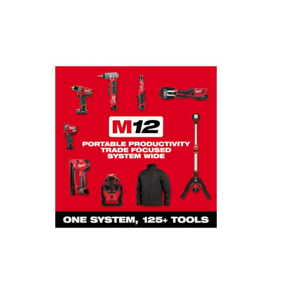 Milwaukee 48-59-2420p M12 12-Volt Lithium-Ion Compact Battery Pack 2.0Ah and Charger