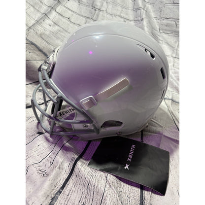 Xenith Standard Fit Youth Football Helmet White with Face Mask X2E+ Medium 2023